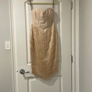 Lavish Alice Fringe Dress Size 4